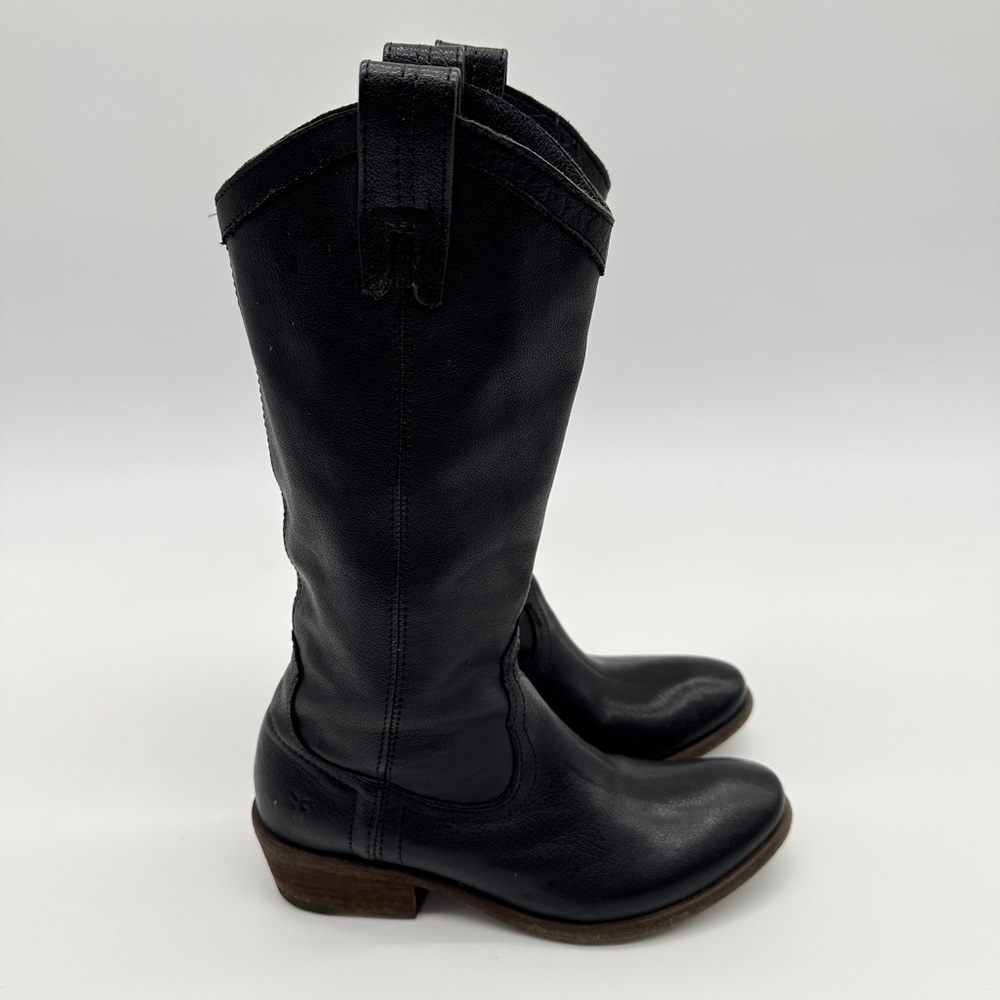 Frye Women's Cowboys Carson Boots 77687 Black